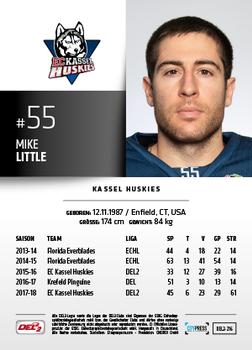 2018-19 Playercards (DEL2) #216 Mike Little Back