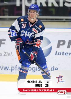 2018-19 Playercards (DEL2) #250 Maximilian Kolb Front