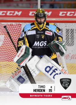 2018-19 Playercards (DEL2) #DEL2-255 Timo Herden Front
