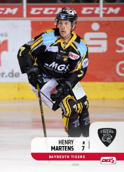 2018-19 Playercards (DEL2) #266 Henry Martens Front