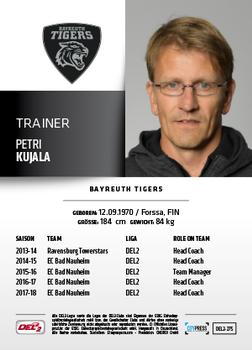 2018-19 Playercards (DEL2) #275 Petri Kujala Back