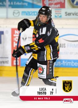 2018-19 Playercards (DEL2) #295 Luca Tosto Front