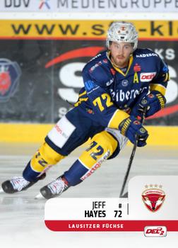 2018-19 Playercards (DEL2) #302 Jeff Hayes Front