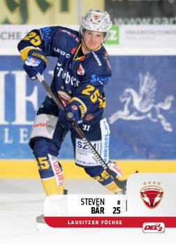 2018-19 Playercards (DEL2) #DEL2-319 Steven Bär Front