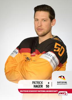 2018-19 Playercards (DEL2) #332 Patrick Hager Front