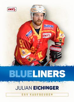 2018-19 Playercards (DEL2) - Blueliners #DEL2-BL10 Julian Eichinger Front