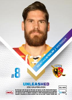 2018-19 Playercards (DEL2) - Unleashed #DEL2-UN05 Sebastian Osterloh Back