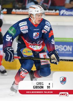 2018-19 Playercards Promos Serie 2 (DEL) #4 Greg Gibson Front