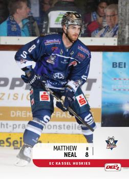 2018-19 Playercards Promos Serie 2 (DEL) #7 Matthew Neal Front