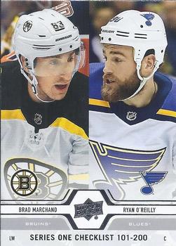 2019-20 Upper Deck #200 Brad Marchand / Ryan O'Reilly Front