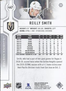 2019-20 Upper Deck #447 Reilly Smith Back