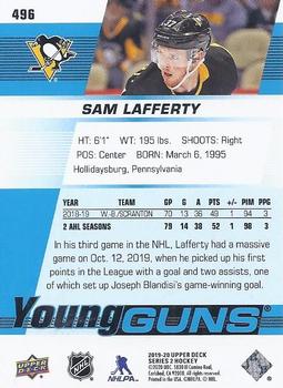 2019-20 Upper Deck #496 Sam Lafferty Back