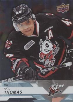 2018-19 Upper Deck CHL - Silver #65 Akil Thomas Front