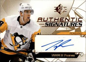 2018-19 SP - Authentic Signatures #AS-TP Tanner Pearson Front