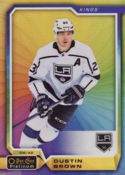 2018-19 O-Pee-Chee Platinum - Rainbow Color Wheel #47 Dustin Brown Front