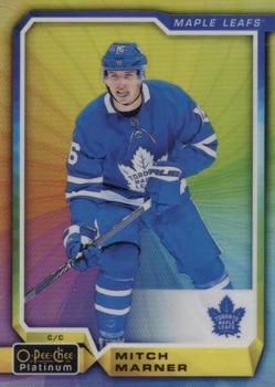 2018-19 O-Pee-Chee Platinum - Rainbow Color Wheel #85 Mitch Marner Front