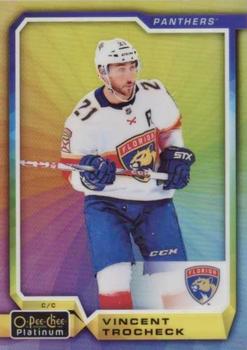 2018-19 O-Pee-Chee Platinum - Rainbow Color Wheel #136 Vincent Trocheck Front