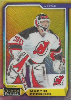 2018-19 O-Pee-Chee Platinum - Rainbow Color Wheel #149 Martin Brodeur Front
