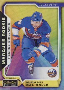 2018-19 O-Pee-Chee Platinum - Rainbow Color Wheel #192 Michael Dal Colle Front