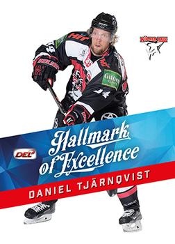 2014-15 Playercards Premium Serie 2 (DEL) - Hallmark of Excellence #DEL-HM05 Daniel Tjarnqvist Front