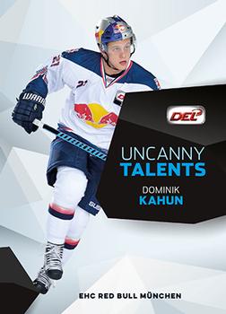 2014-15 Playercards Premium Serie 2 (DEL) - Uncanny Talents #DEL-UT13 Dominik Kahun Front