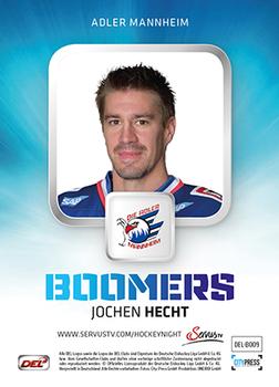 2014-15 Playercards Premium Serie 2 (DEL) - Boomers #DEL-BO09 Jochen Hecht Back