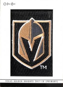 2017-18 O-Pee-Chee - Team Logo Patches #306 Vegas Golden Knights Logo Front