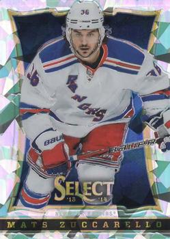 2013-14 Panini Rookie Anthology - Select Update Toronto Spring Expo Cracked Ice #409 Mats Zuccarello Front