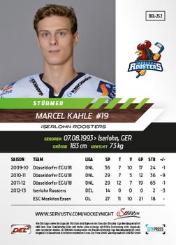 2013-14 Playercards Basic Serie (DEL) #DEL-252 Marcel Kahle Back
