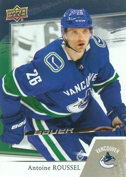2018-19 Subway Vancouver Canucks #NNO Antoine Roussel Front