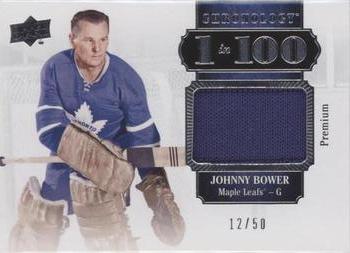 2018-19 Upper Deck Chronology - 1 in 100 #100-JO Johnny Bower Front