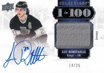 2018-19 Upper Deck Chronology - 1 in 100 #100-LU Luc Robitaille Front