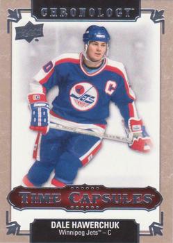 2018-19 Upper Deck Chronology - Time Capsules Rip Cards #TC-3 Dale Hawerchuk Front