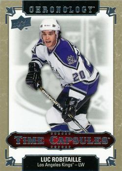 2018-19 Upper Deck Chronology - Time Capsules Rip Cards #TC-8 Luc Robitaille Front