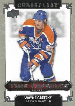 2018-19 Upper Deck Chronology - Time Capsules Rip Cards #TC-24 Wayne Gretzky Front