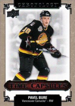 2018-19 Upper Deck Chronology - Time Capsules Rip Cards #TC-26 Pavel Bure Front