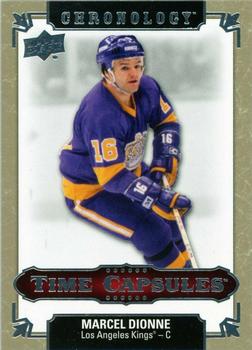 2018-19 Upper Deck Chronology - Time Capsules Rip Cards #TC-32 Marcel Dionne Front