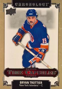 2018-19 Upper Deck Chronology - Time Capsules Rip Cards #TC-45 Bryan Trottier Front
