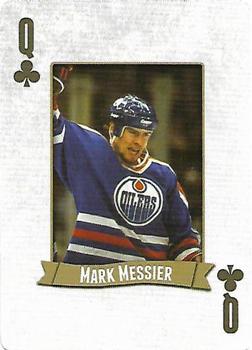2014 Frameworth Hockey Legends Playing Cards #Q♣ Mark Messier Front