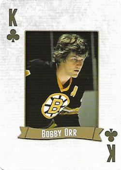 2014 Frameworth Hockey Legends Playing Cards #K♣ Bobby Orr Front