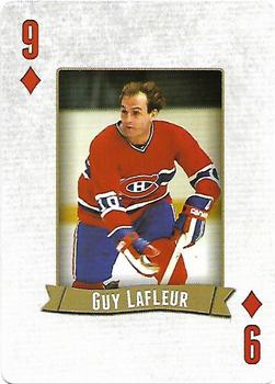 2014 Frameworth Hockey Legends Playing Cards #9♦ Guy Lafleur Front