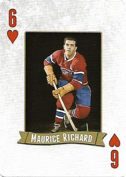 2014 Frameworth Hockey Legends Playing Cards #6♥ Maurice Richard Front