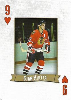 2014 Frameworth Hockey Legends Playing Cards #9♥ Stan Mikita Front