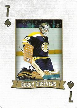2014 Frameworth Hockey Legends Playing Cards #7♠ Gerry Cheevers Front