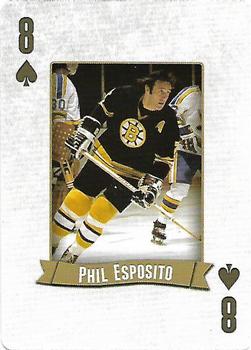 2014 Frameworth Hockey Legends Playing Cards #8♠ Phil Esposito Front