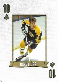 2014 Frameworth Hockey Legends Playing Cards #10♠ Bobby Orr Front