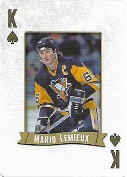 2014 Frameworth Hockey Legends Playing Cards #K♠ Mario Lemieux Front