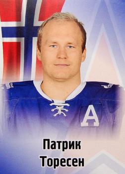 2012-13 Sereal KHL Stickers #162 Patrick Thoresen Front
