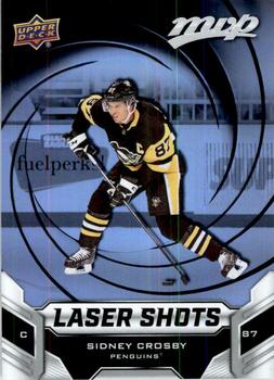 2019-20 Upper Deck MVP - Laser Shots #S-6 Sidney Crosby Front