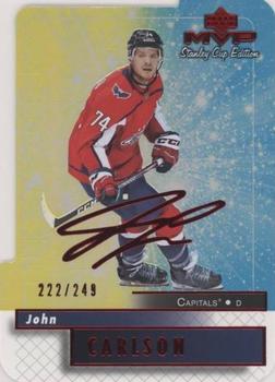 2019-20 Upper Deck MVP - Stanley Cup Edition 20th Anniversary Colors & Contours #35 John Carlson Front